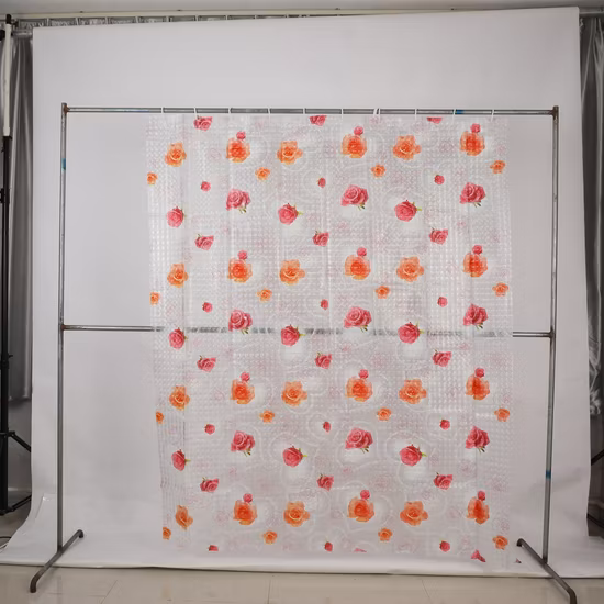 Tenda da doccia in PVC PEVA stampato